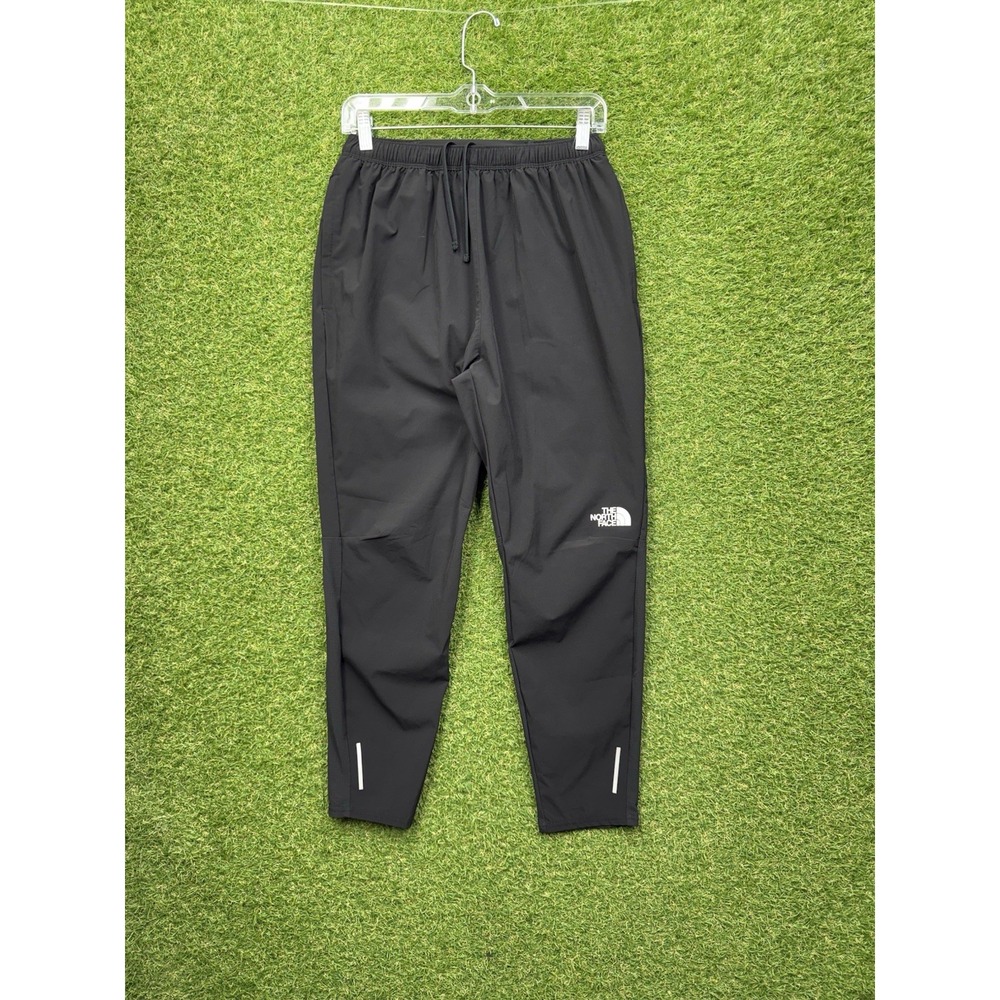 The North Face Running Pants Mens Small Black UPF 40 Elastic Waist Black Outdoor